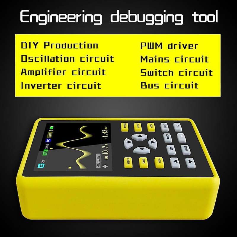 Fnirsi-5012h Screen Digital Oscilloscope Support Waveform Storage