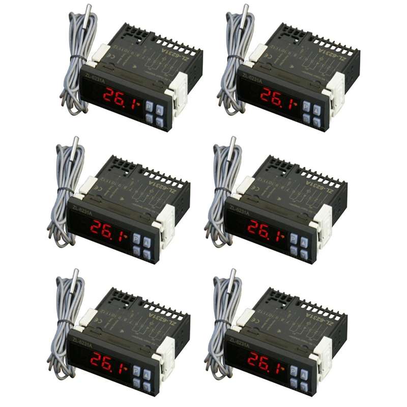 Lilytech 6x Zl-6231a, Incubator Controller, Thermostat with Timer