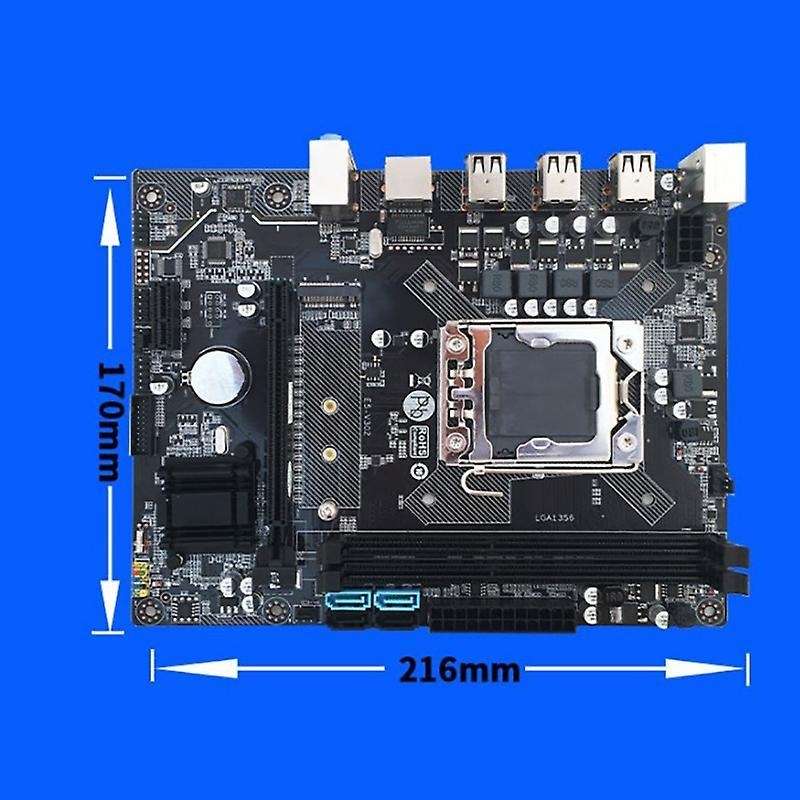 X79 Computer Motherboard Lga 1356 Cpu Ddr3 Support M.2 Server Memory