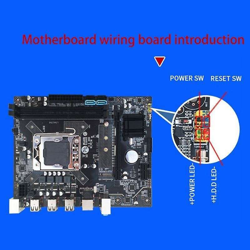 X79 Computer Motherboard Lga 1356 Cpu Ddr3 Support M.2 Server Memory