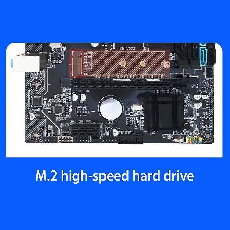 X79 Computer Motherboard Lga 1356 Cpu Ddr3 Support M.2 Server Memory