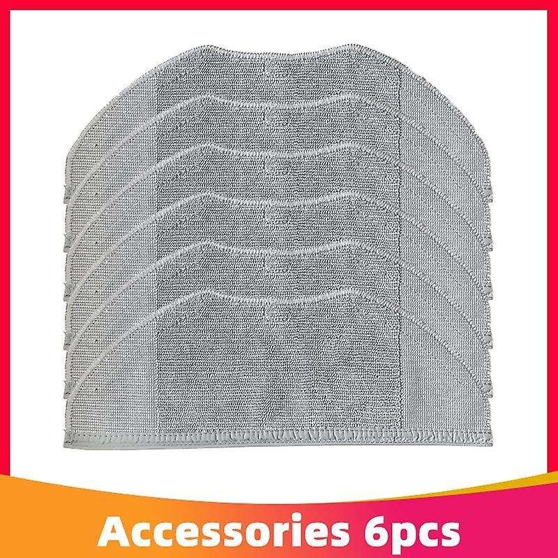 6pcs for Xiaomi Mijia G1 Vacuum Cleaner Mop Washable Dedicated Rag