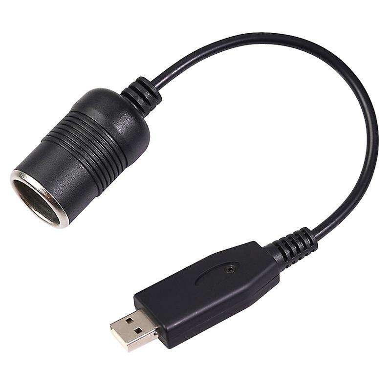 Wired Controller Converter Adapter Usb Port to 12v Car Lighter Socket