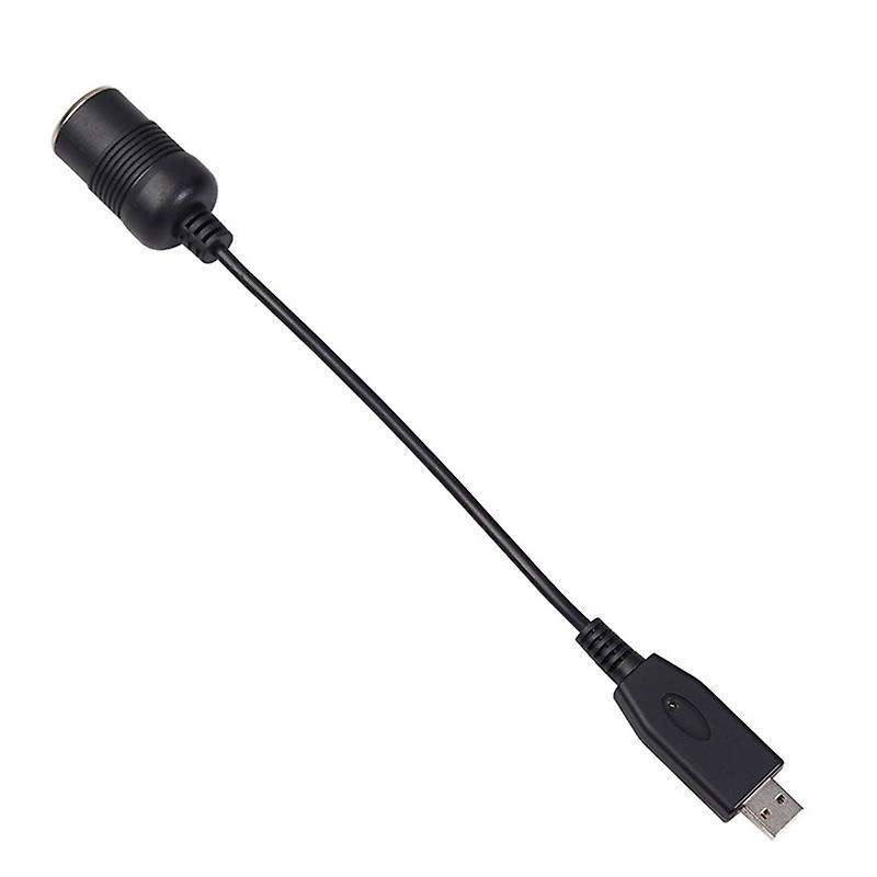 Wired Controller Converter Adapter Usb Port to 12v Car Lighter Socket