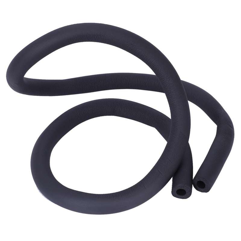 2x 1.7m Long 10mm X 9mm Air Conditioner Heat Insulation Pipe Black