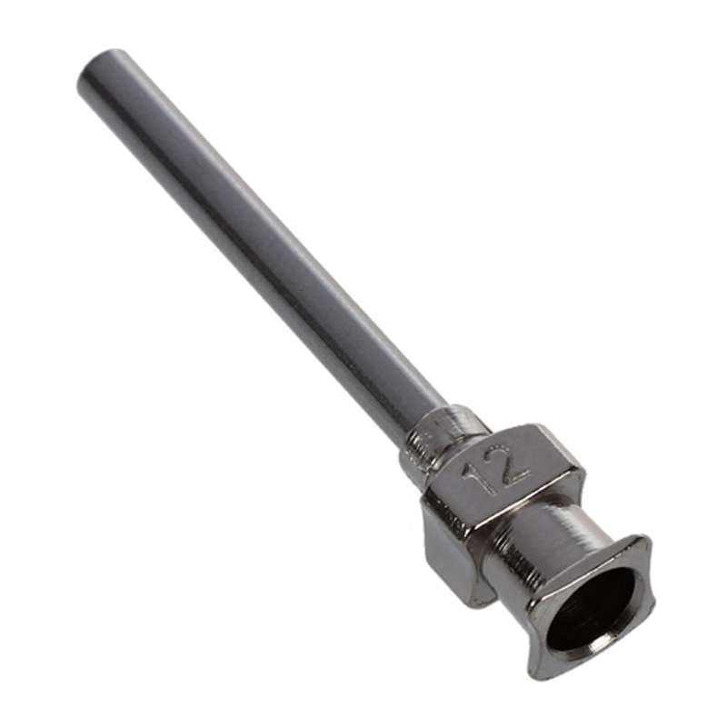 Stainless Steel Luer Lock Dispensing Needle Tip, 12 Gauge, 2.05mm Id