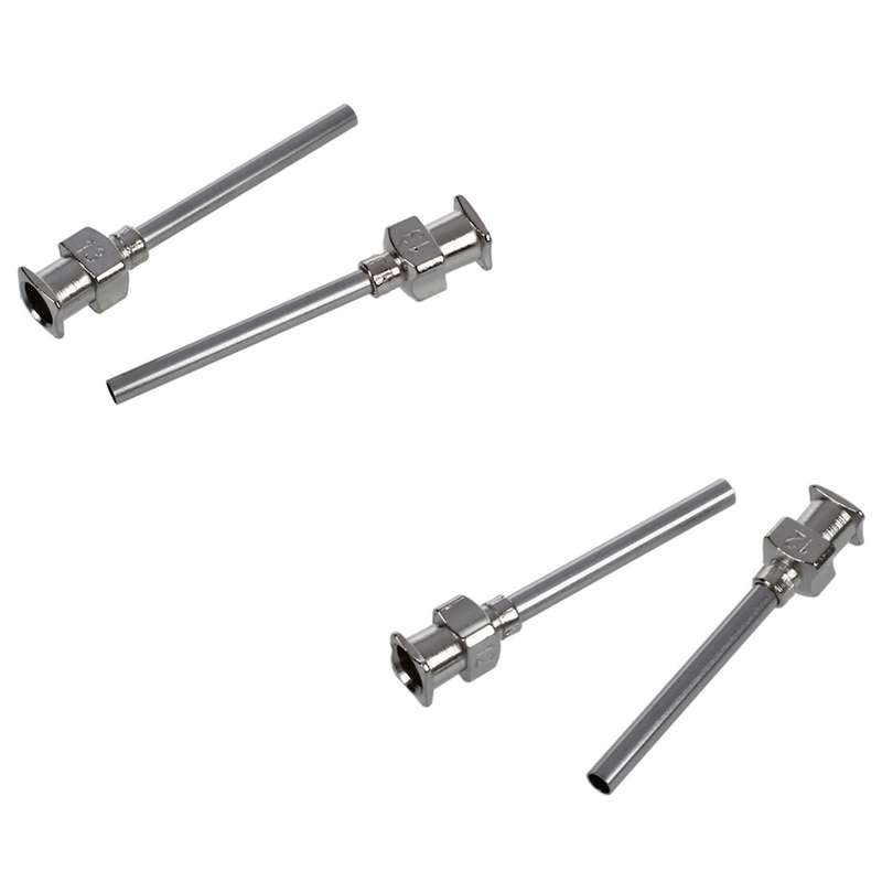 Stainless Steel Luer Lock Dispensing Needle Tip, 12 Gauge, 2.05mm Id