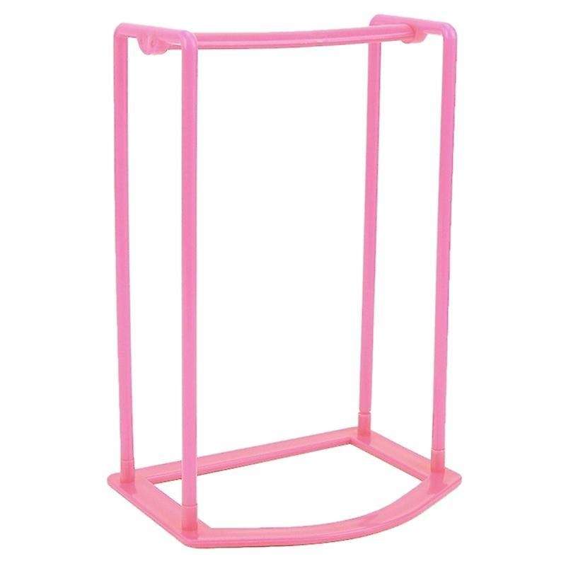 1pcs Smart Design Clothes Hanger Stacker Holder Storage Rackpink