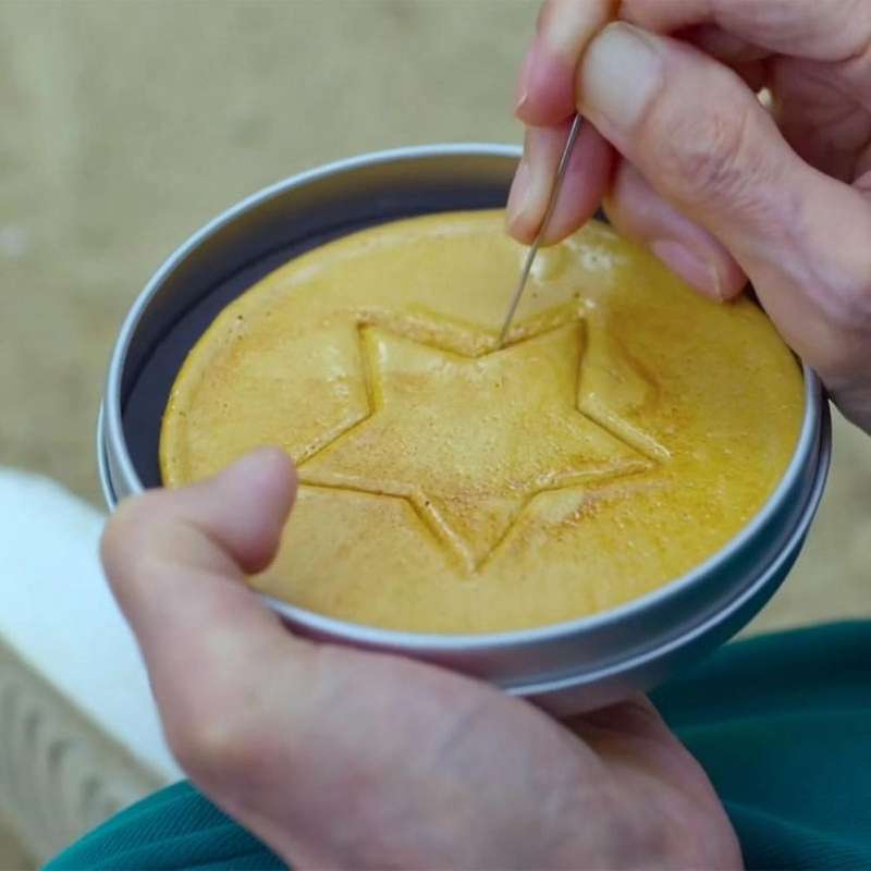 For Squid Game Sugar Pie Game Mold Candy Decorations Star