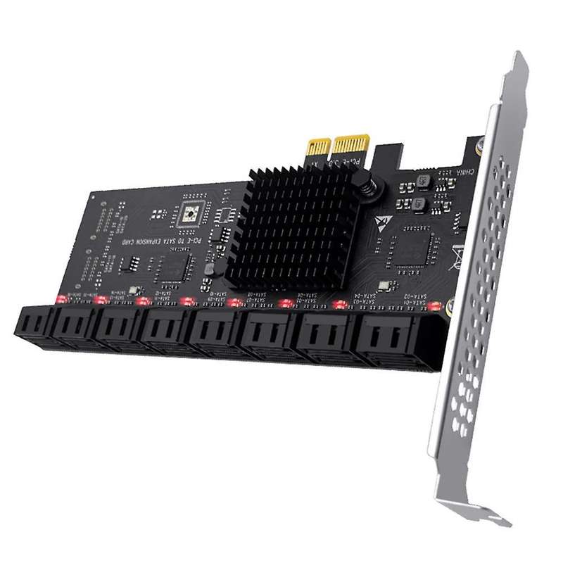Pcie Sata Card 16 Ports 6gb Sata 3.0 Pcie Card, Pcie to Sata