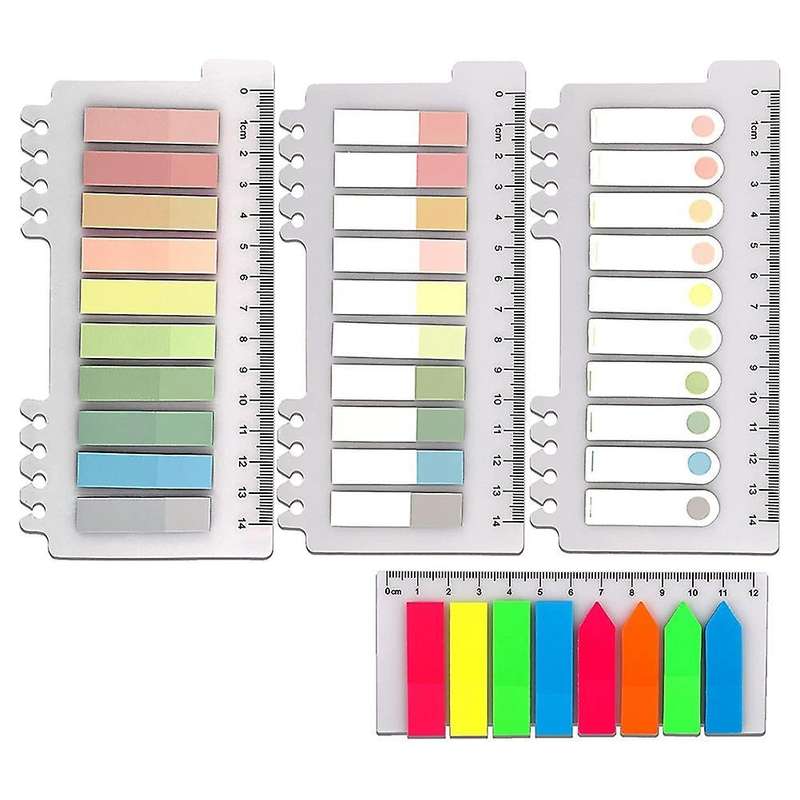 Sticky Index Tabs, Page Marker Sticky, Translucent(light Color)