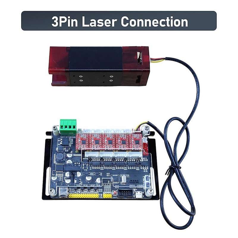 Cnc 4axis Controller Mcu32 Bit 32grbl Stepper Motor Driver Xyza Axis