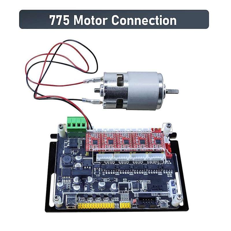 Cnc 4axis Controller Mcu32 Bit 32grbl Stepper Motor Driver Xyza Axis