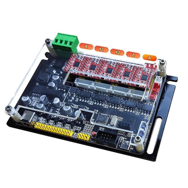 Cnc 4axis Controller Mcu32 Bit 32grbl Stepper Motor Driver Xyza Axis