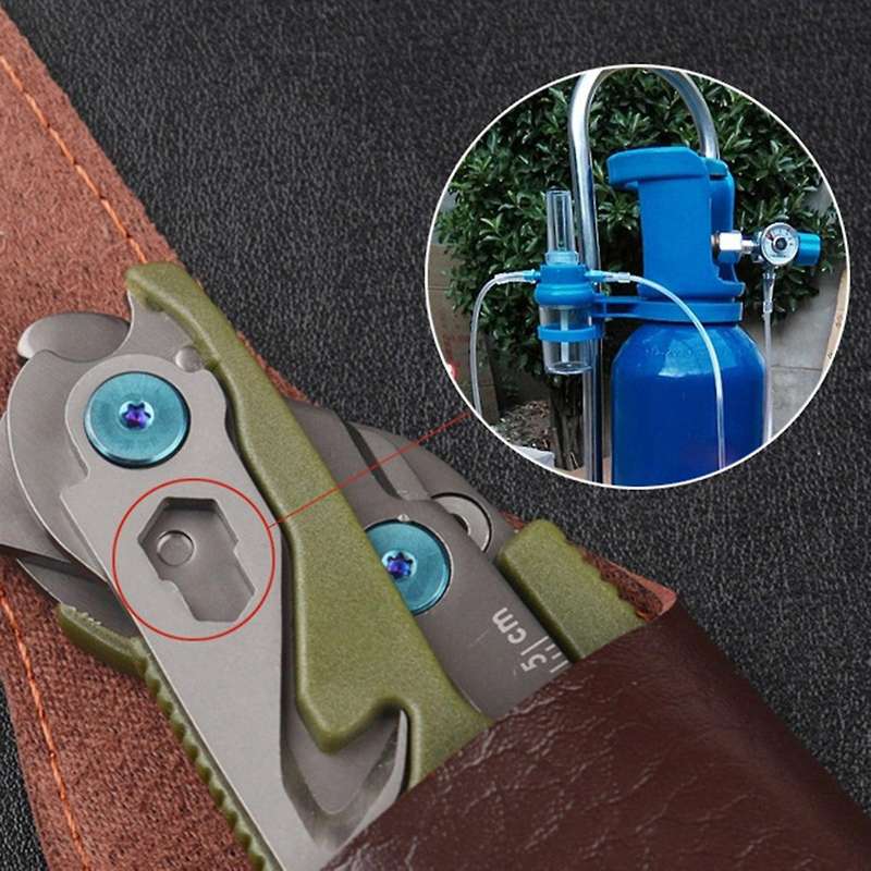 Outdoor Multifunctional Scissors Stainless Steel Combination Tool