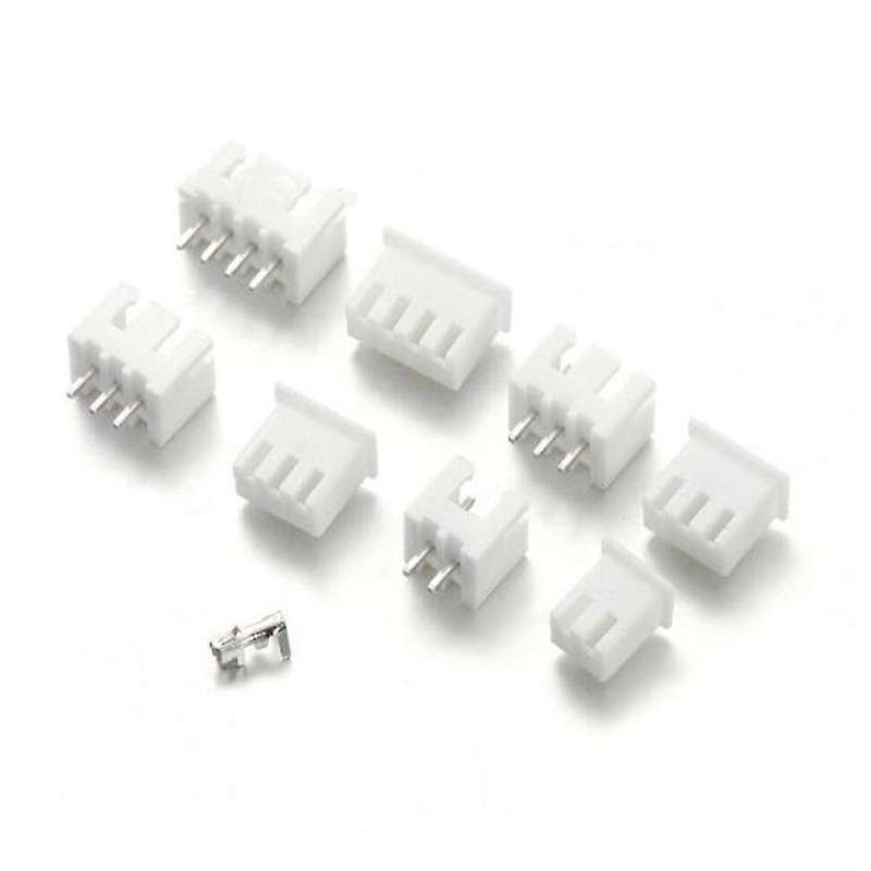 230pcs Xh2.54 2p 3p 4p 5 Pin 2.54mm Pitch Terminal Kit / Housing