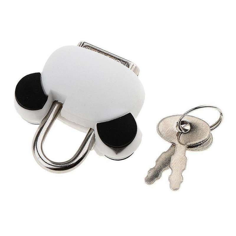Serrure De Securite Mini Cadenas Bande Dessinee Verrou Avec Cle-panda