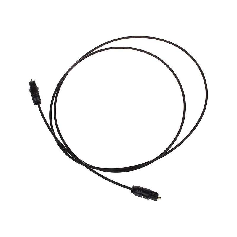 3 Ft 1.1m Metre Digital Fibre Optical Audio Toslink Spdif Md Dvd Cable Lead Plug