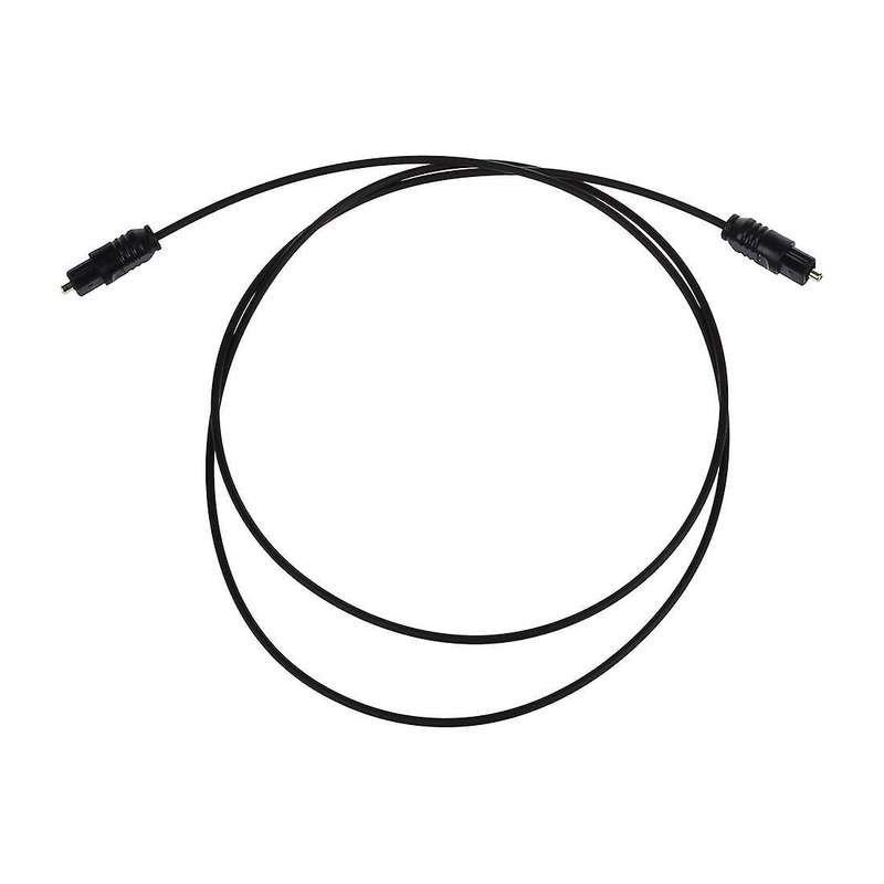 3 Ft 1.1m Metre Digital Fibre Optical Audio Toslink Spdif Md Dvd Cable Lead Plug