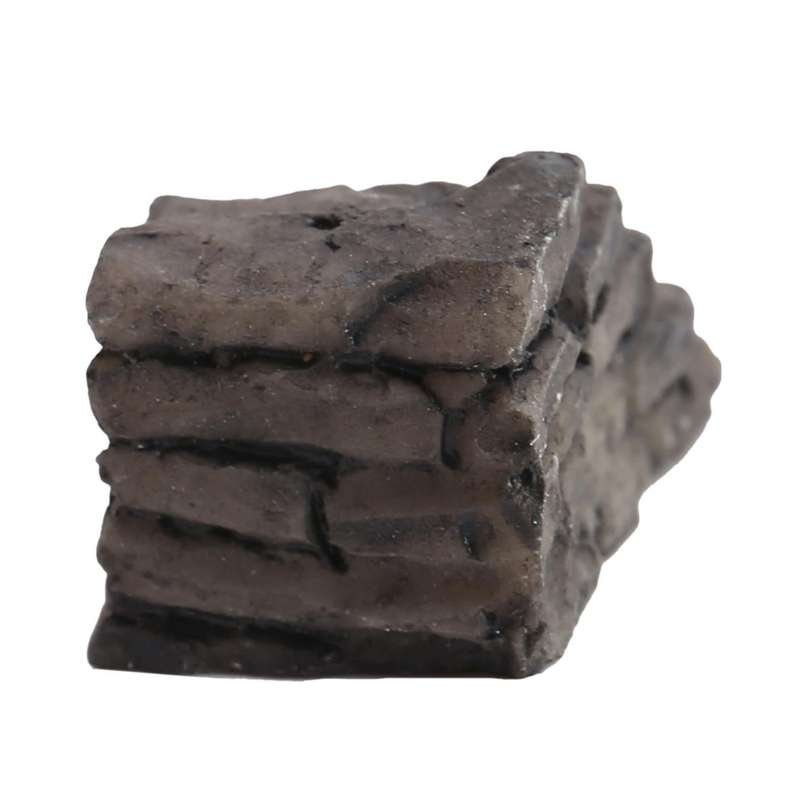 Resin Bridge Stair Pot Plant Bonsai Craft Straight Stairs Gray