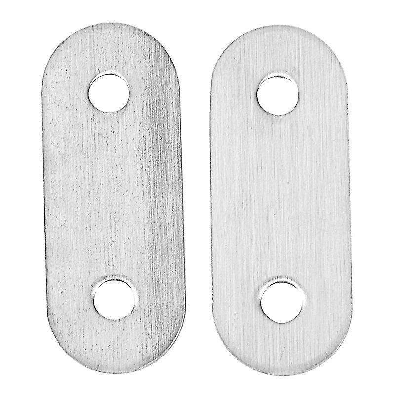 38mm X 16mm Straight Repair Joining Mending Flat Plate Bracket 5pcs