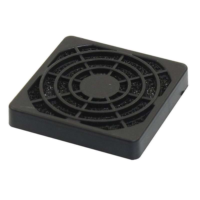Pc Computer Black Plastic Dustproof Filterable 40mm Fan Filter Guard