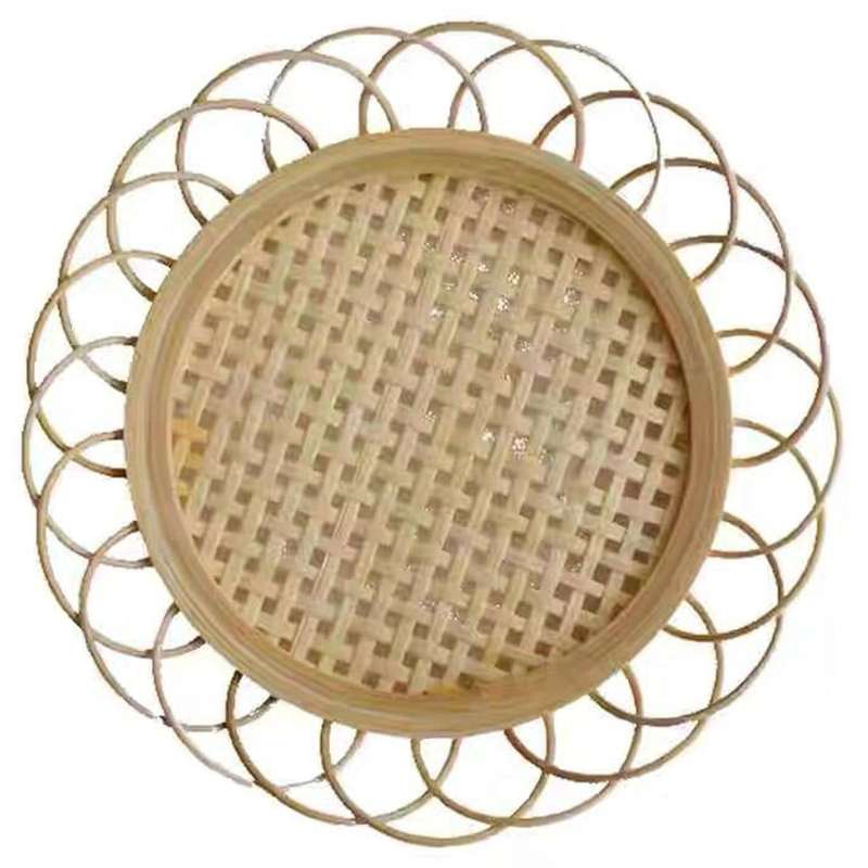 Hand-woven Tea Cup Coasters Placemat for Home Kitchen Living Room