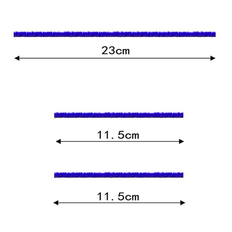 3pcs Vacuum Cleaner Sweeper Plush Strips with Screwdriver for Dyson