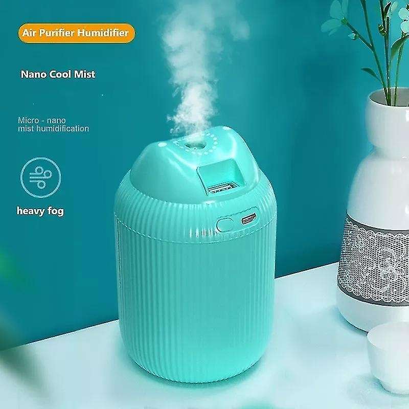 Ultrasonic Mini Air Humidifier Electric Essential Oil Diffuser White