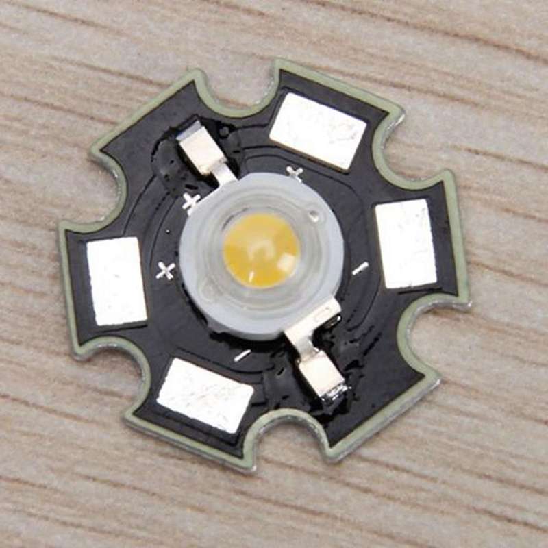 2x 3w High Power Star Led Light Lamp Bulb (white)