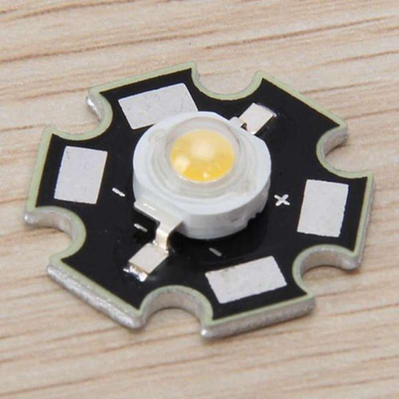2x 3w High Power Star Led Light Lamp Bulb (white)