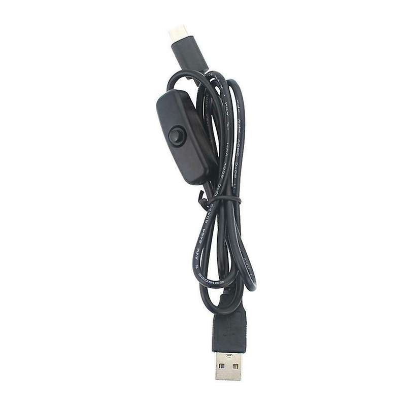 Power Adapter Cable with On Off Button for Raspberry Pi 4 Model B