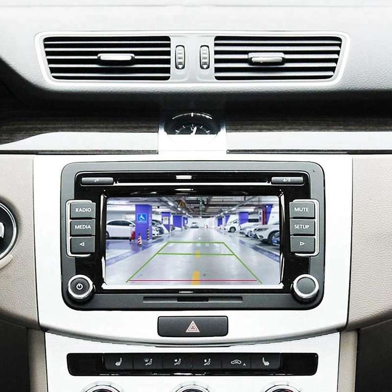 Car Rgb Rearview Camera with Trunk Switch for Jetta Mk5 5 Mk6 Vi