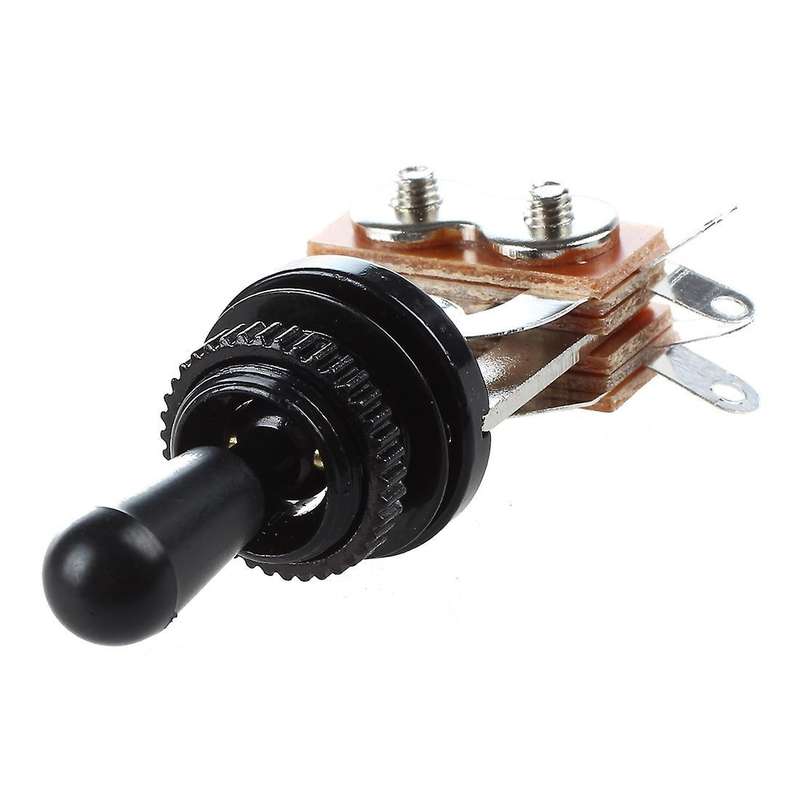 Black Tip 3 Way Toggle Switch Pickup Selector for Electric Guitar