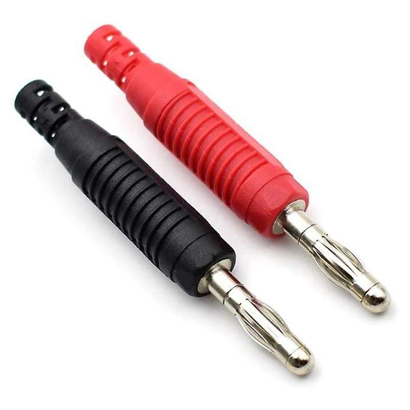 10pcs 4mm Diy Banana Plug Male Connectors Adapters for Multimeter