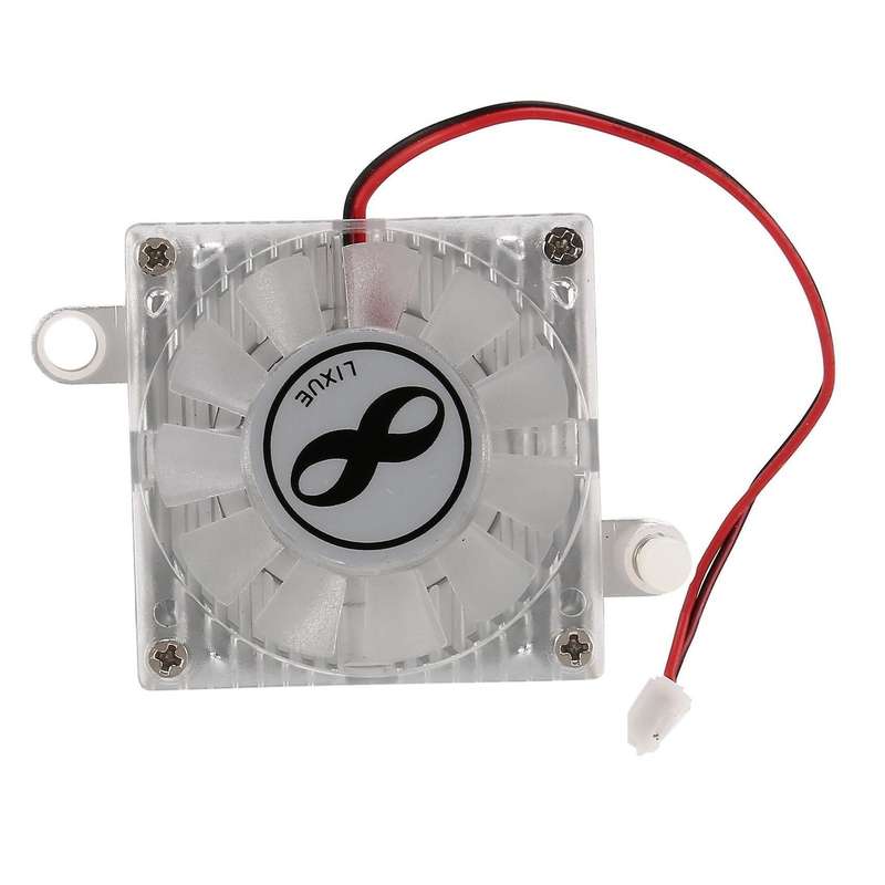 70x70x15mm 12v 4 Pins Pwm Pc Computer Case Cpu Cooler Fan Black