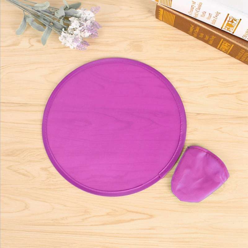 2x Foldable Round Fan-yellow