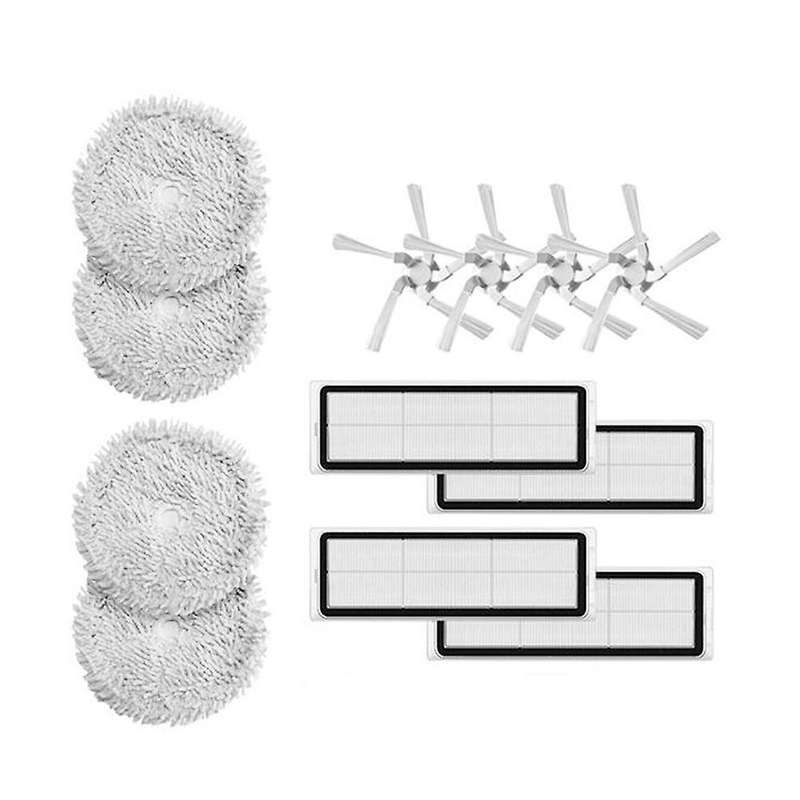 Hepa Filter Side Brush Mop Cloth for Xiaomi Dreame Bot W10 Vacuum
