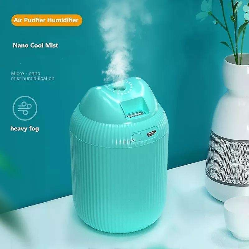 Ultrasonic Mini Air Humidifier Electric Essential Oil Diffuser Pink