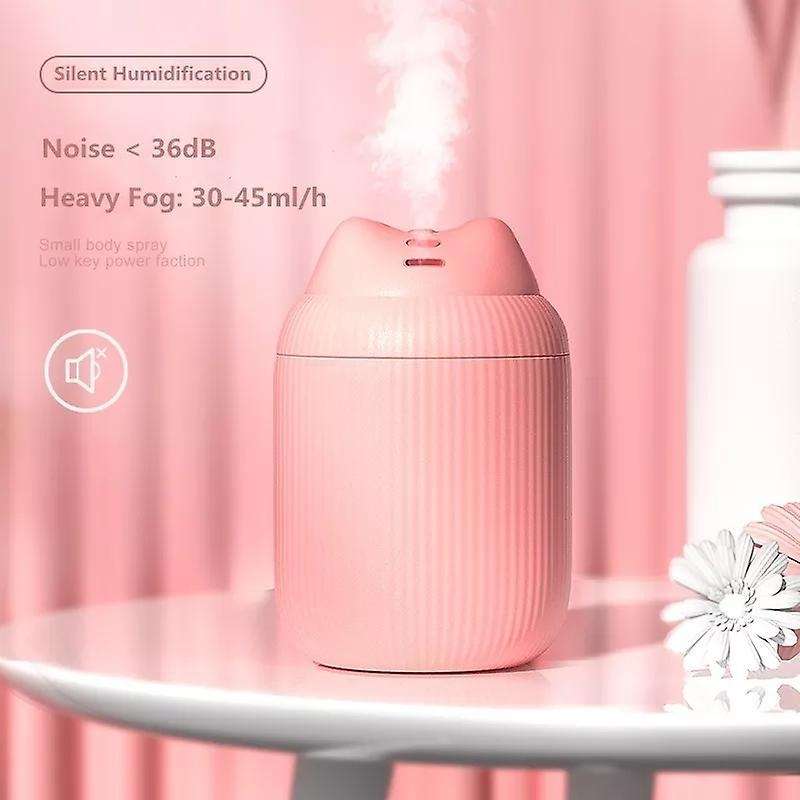 Ultrasonic Mini Air Humidifier Electric Essential Oil Diffuser Pink