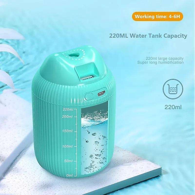 Ultrasonic Mini Air Humidifier Electric Essential Oil Diffuser Pink