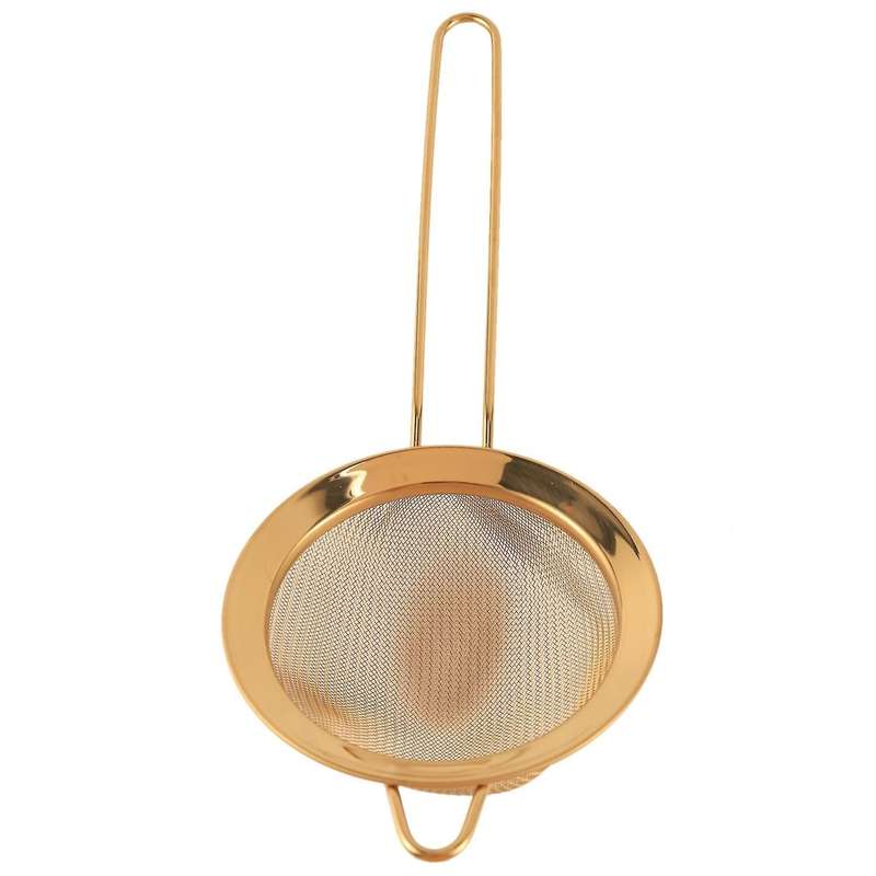 Stainless Steel Fine Mesh Oil Strainer Golden Sieve Colanders S