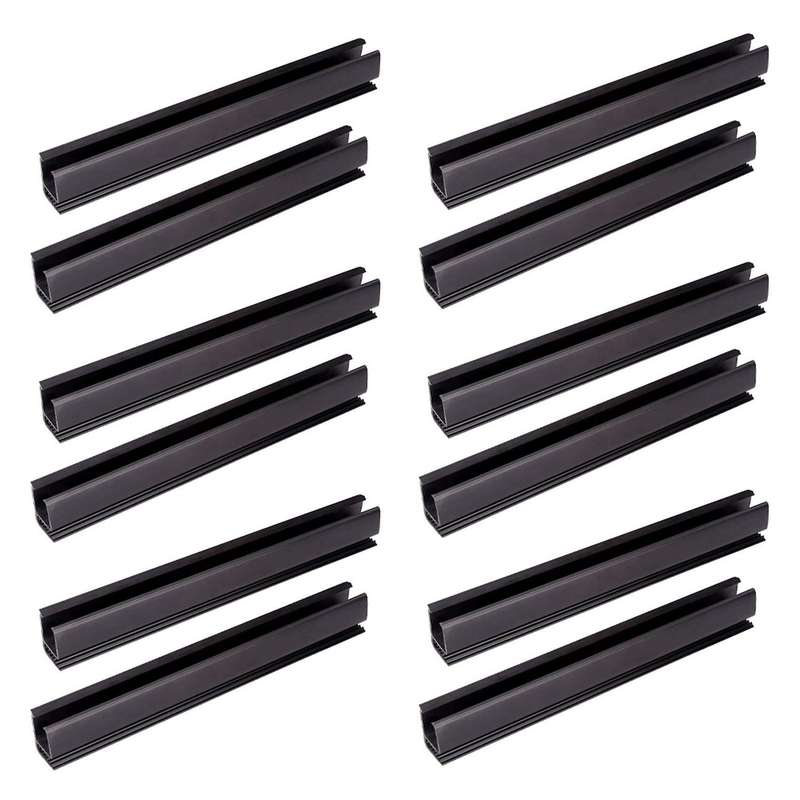 12 Pcs 12.6 Inch Windshield Sash for Club Car Ds & Golf Cart