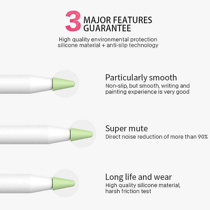 Pencil Tip Cover for Apple Pencil 2nd 1st Silicone Nib Case Mix