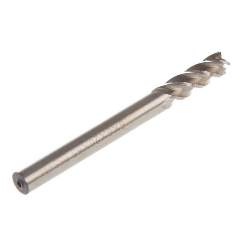 Straight Shank 6mm Cutting Dia 4 Flutes Milling Cutter End Mill