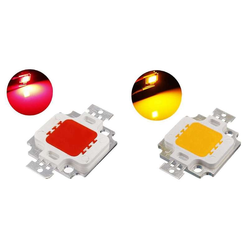 10w Led Cob Chip Floodlight Head Light Lamp Light Bulb Red