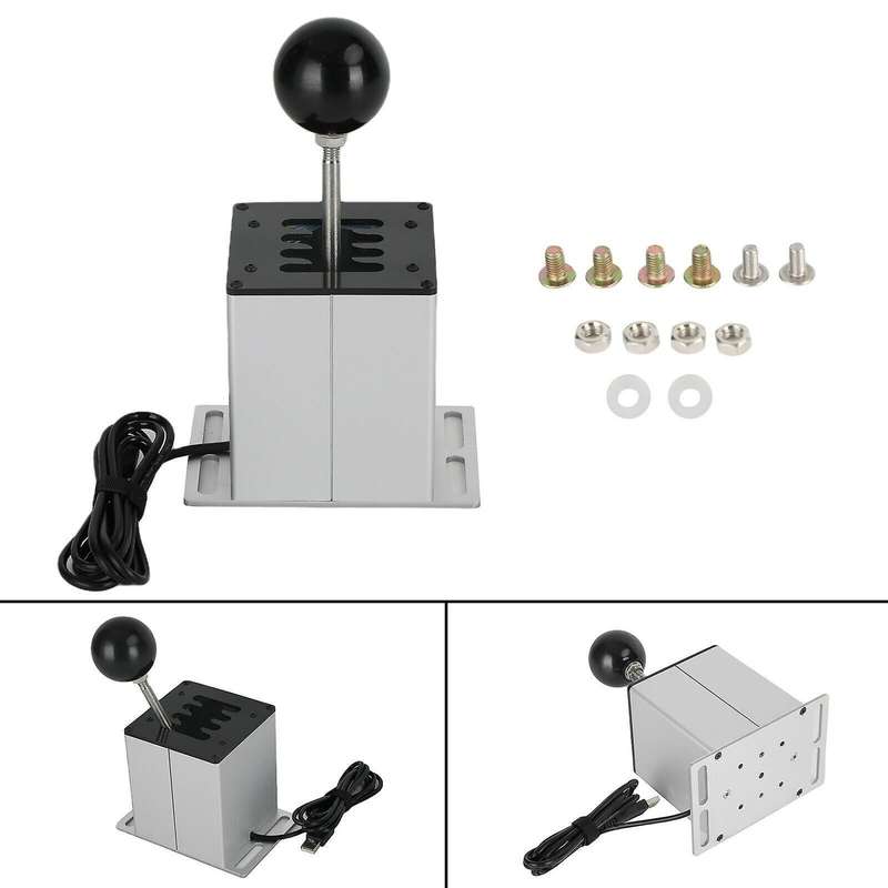 Racing Usb H Gear Shifter for Logitech for Thrustmaster T300rs/gt,7+r