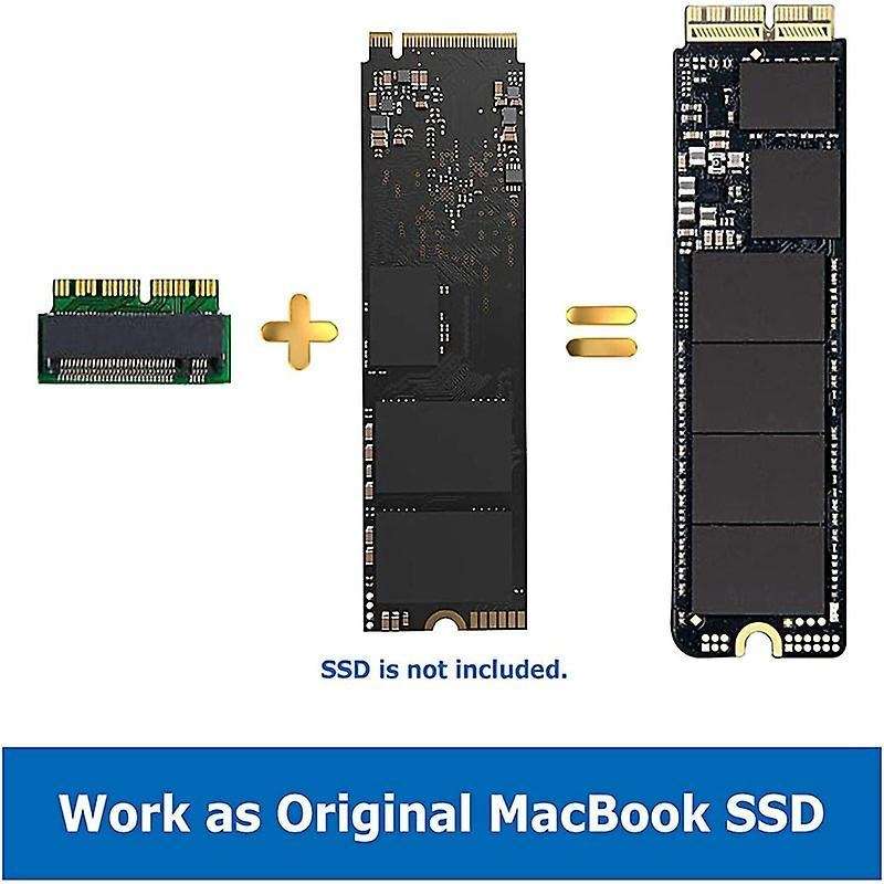 2 Pieces M.2 Ngff to Ssd Hard Disk 2013-2017, Notebook Adapter Card