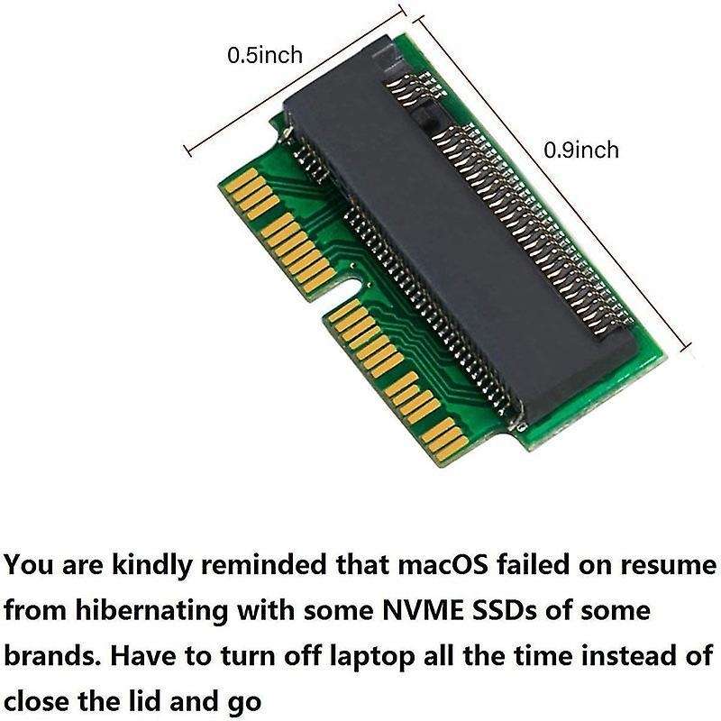 2 Pieces M.2 Ngff to Ssd Hard Disk 2013-2017, Notebook Adapter Card