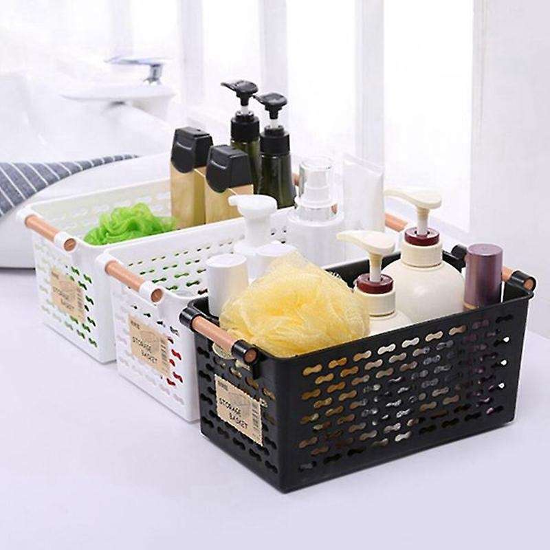 Kitchen Storage Basket Vegetable for Organizers Storage Box, Black